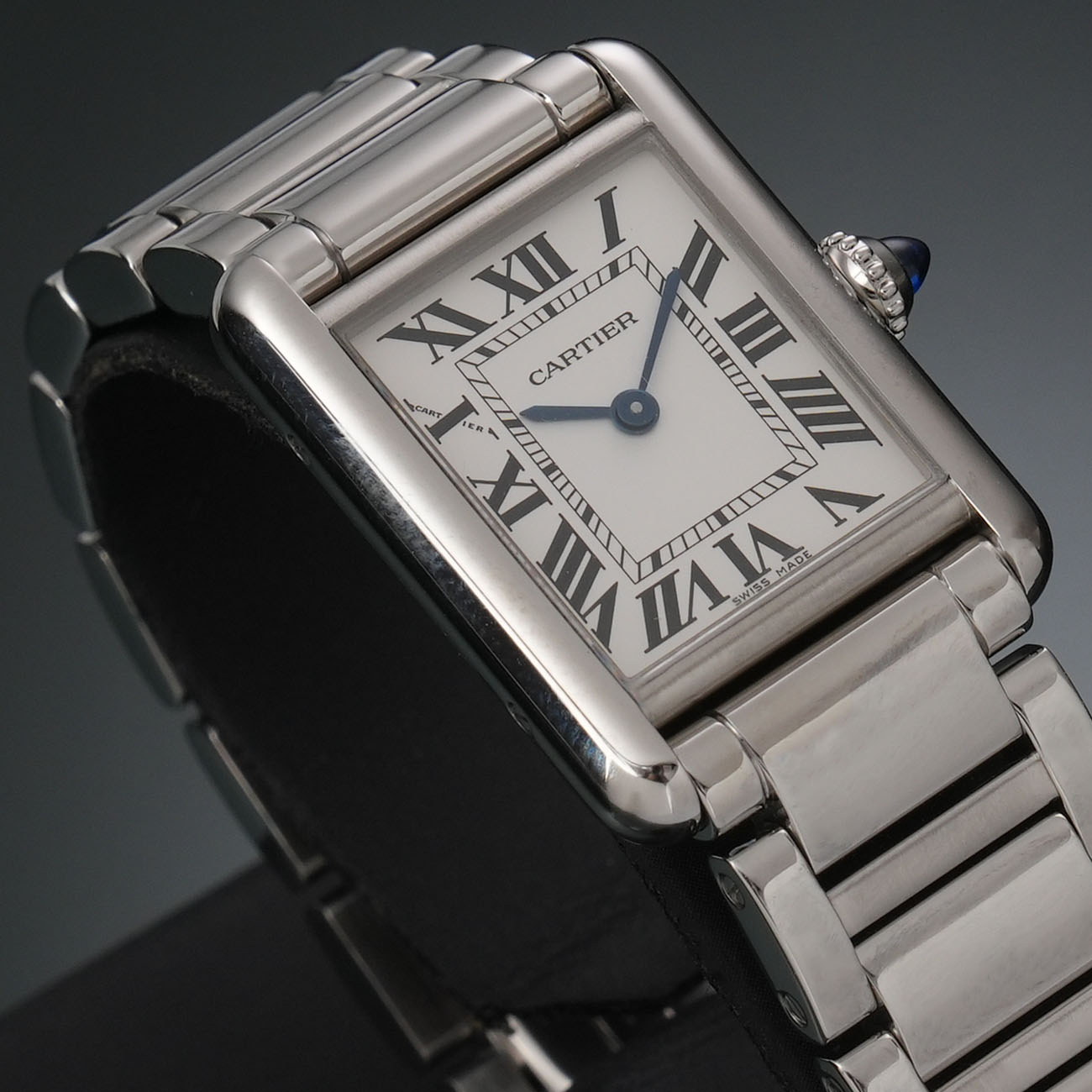 CARTIER(USED)까르띠에 탱크 머스트 스몰 스틸 WSTA0051