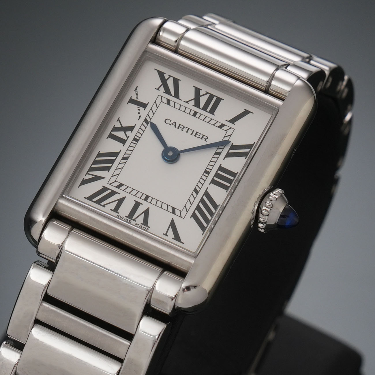 CARTIER(USED)까르띠에 탱크 머스트 스몰 스틸 WSTA0051