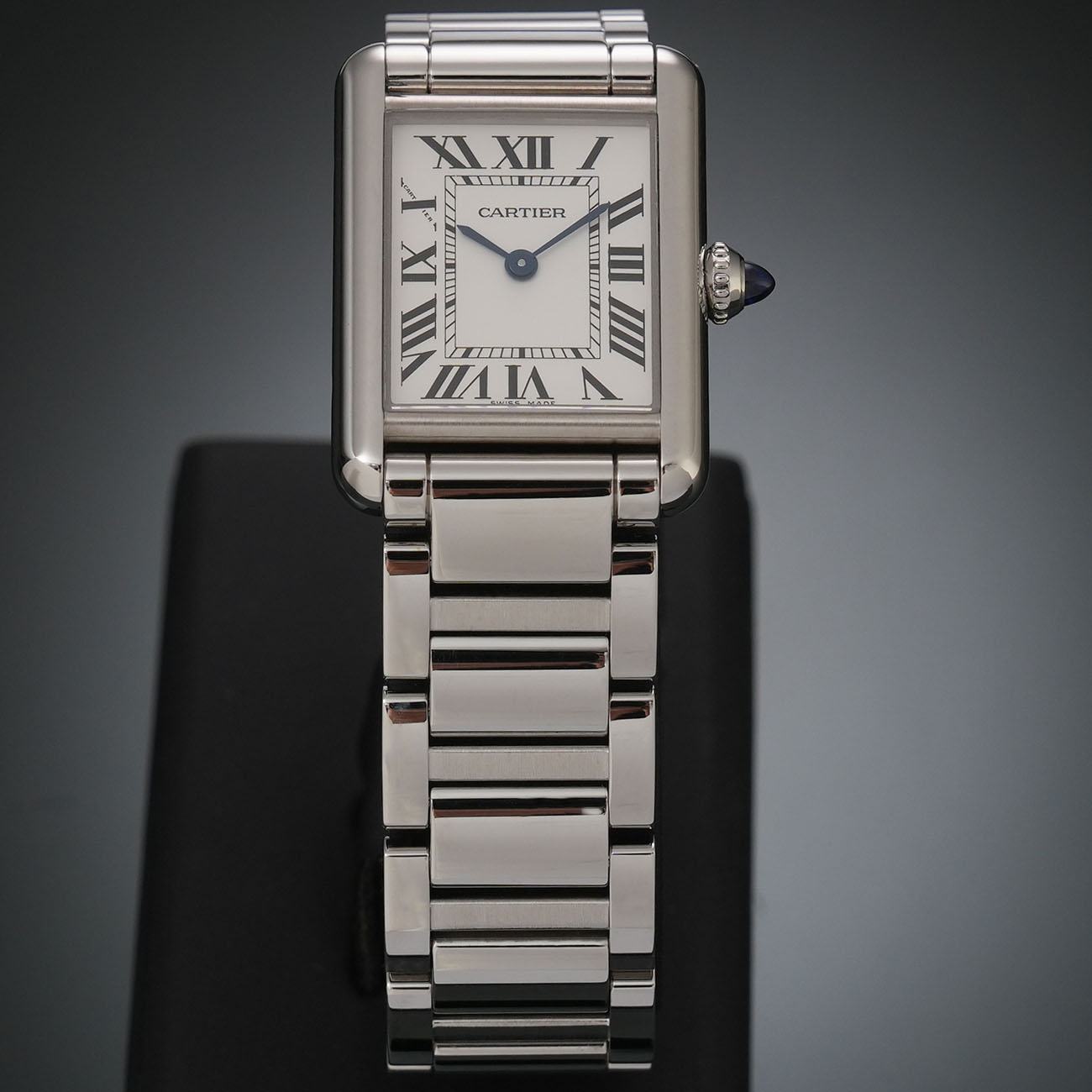 CARTIER(USED)까르띠에 탱크 머스트 스몰 스틸 WSTA0051