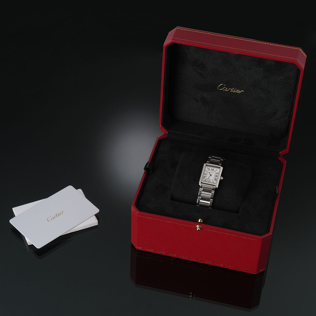 CARTIER(USED)까르띠에 탱크 머스트 스몰 스틸 WSTA0051