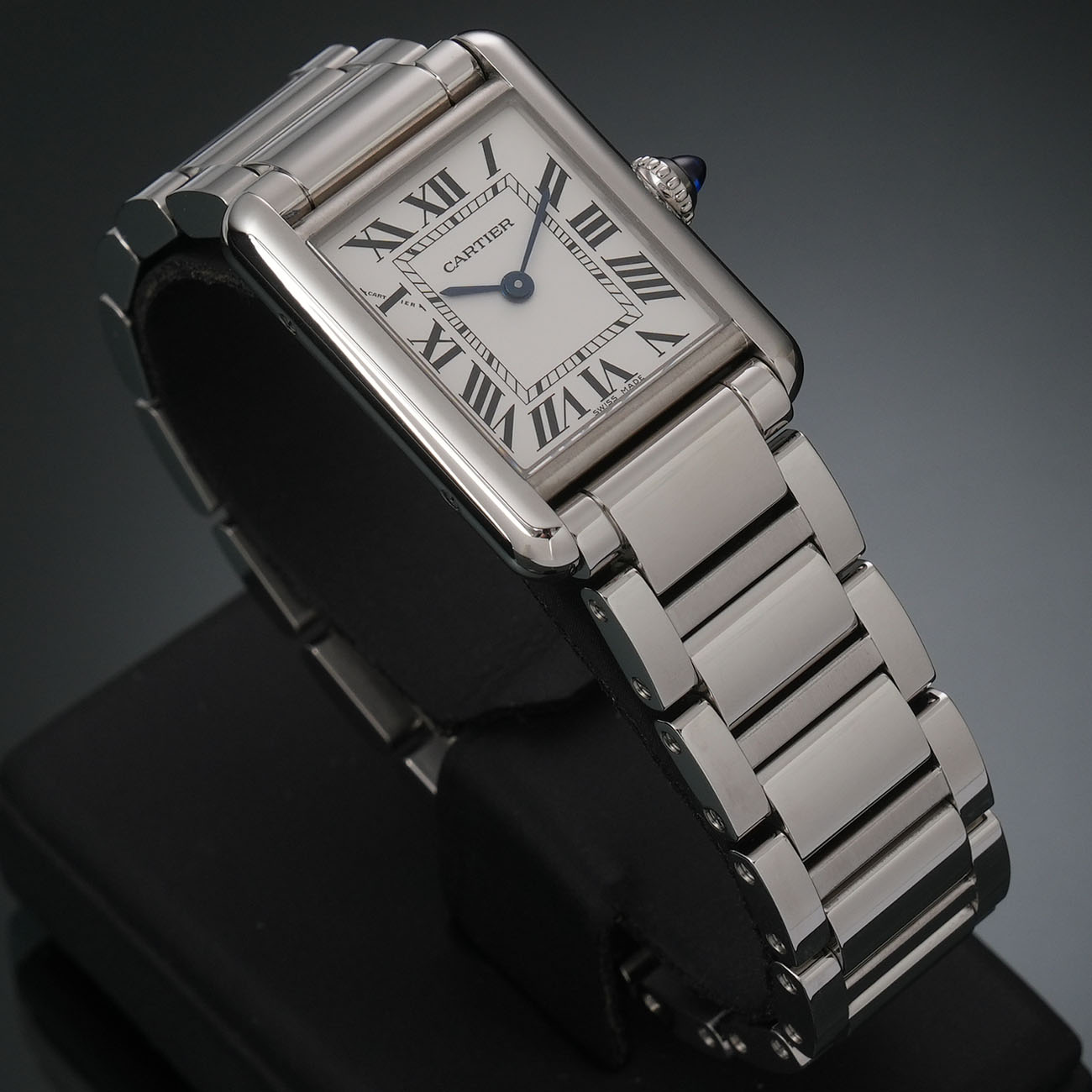 CARTIER(USED)까르띠에 탱크 머스트 스몰 스틸 WSTA0051