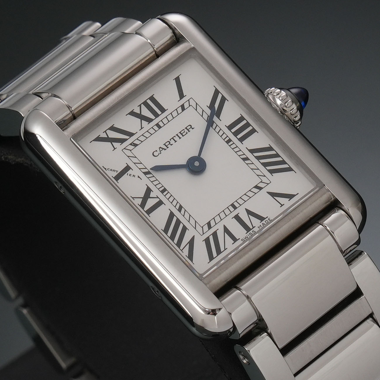 CARTIER(USED)까르띠에 탱크 머스트 스몰 스틸 WSTA0051