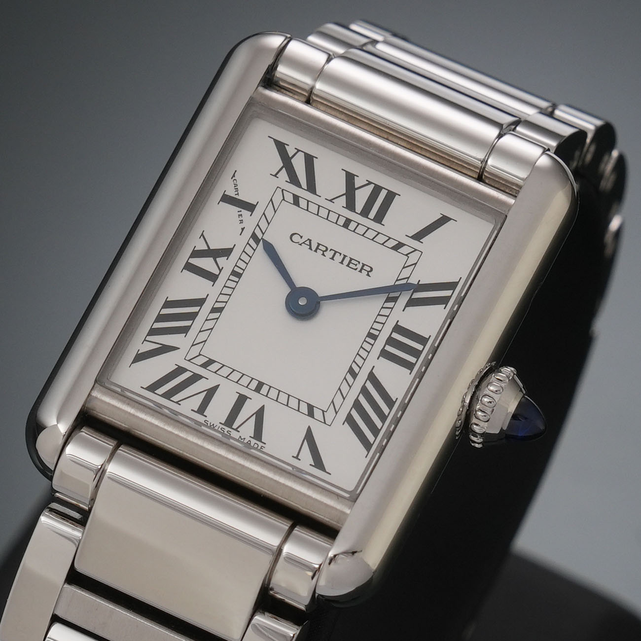 CARTIER(USED)까르띠에 탱크 머스트 스몰 스틸 WSTA0051