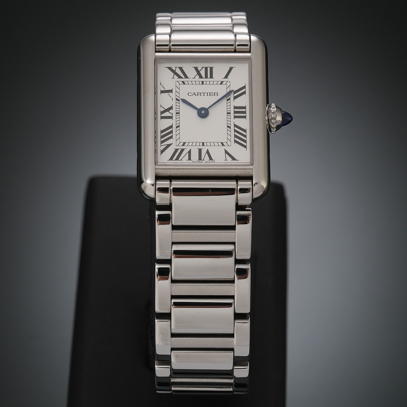 CARTIER(USED)까르띠에 탱크 머스트 스몰 스틸 WSTA0051