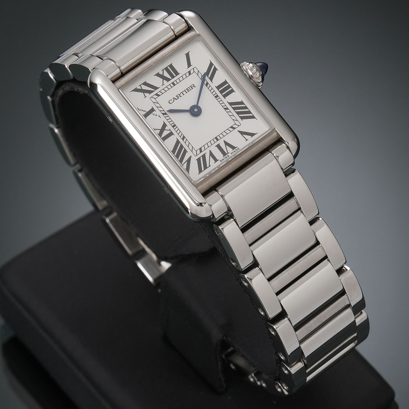 CARTIER(USED)까르띠에 탱크 머스트 스몰 스틸 WSTA0107