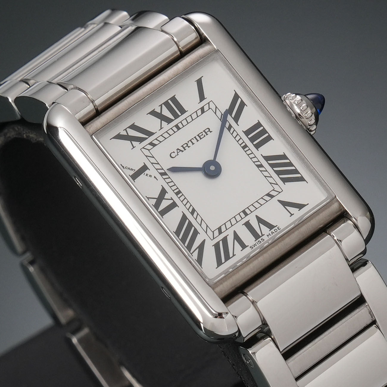 CARTIER(USED)까르띠에 탱크 머스트 스몰 스틸 WSTA0107
