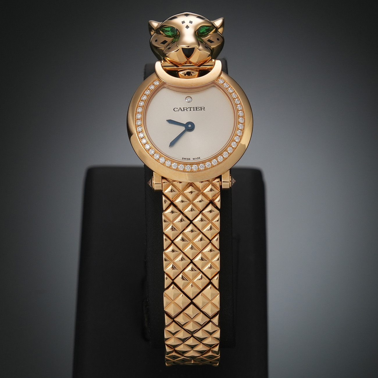 CARTIER(USED)까르띠에 라 팬더 드 까르띠에 다이아 워치