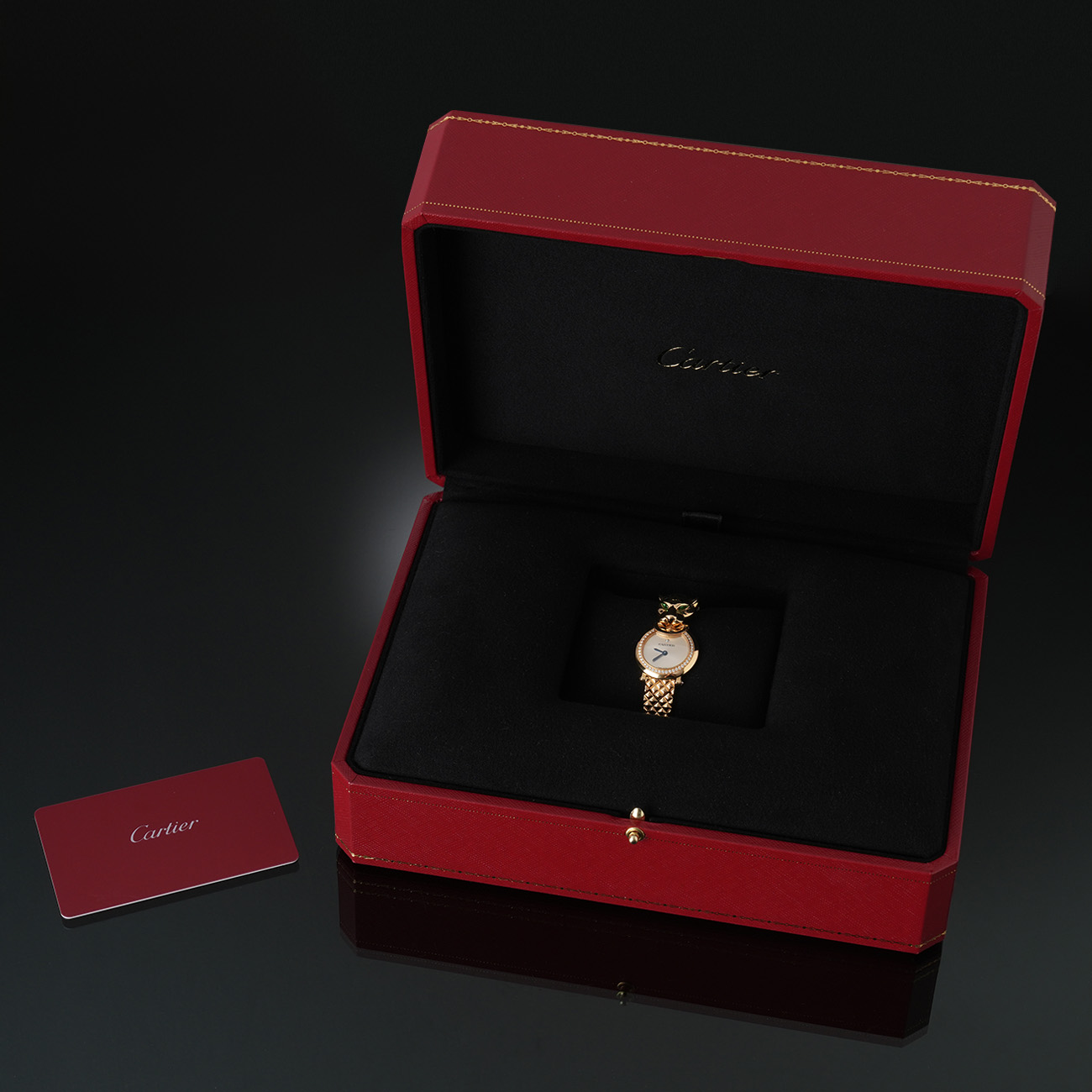 CARTIER(USED)까르띠에 라 팬더 드 까르띠에 다이아 워치