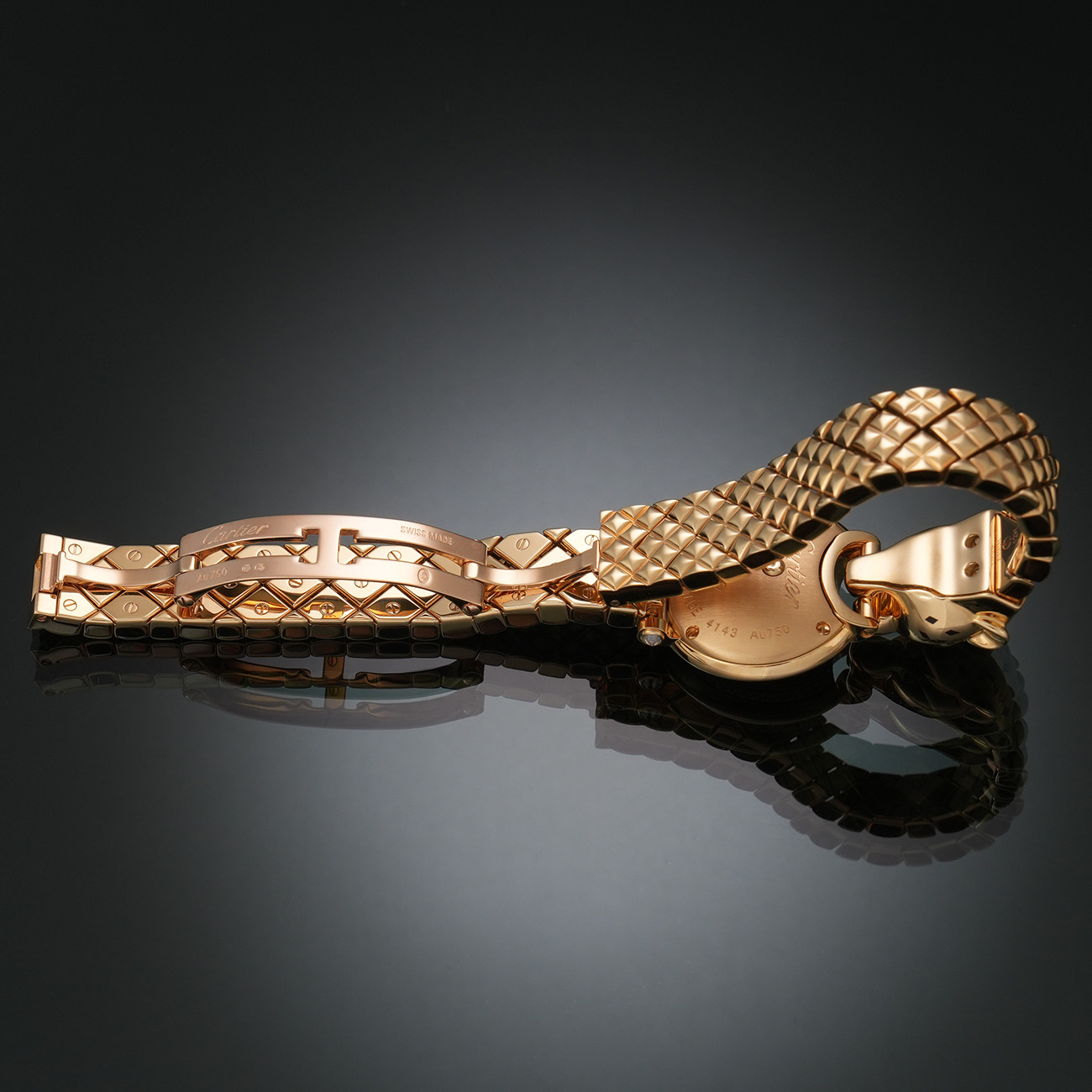 CARTIER(USED)까르띠에 라 팬더 드 까르띠에 다이아 워치