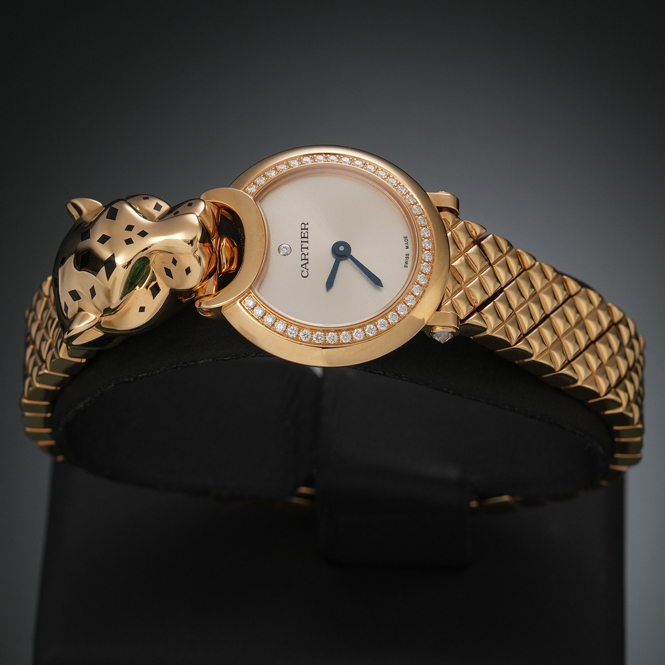 CARTIER(USED)까르띠에 라 팬더 드 까르띠에 다이아 워치
