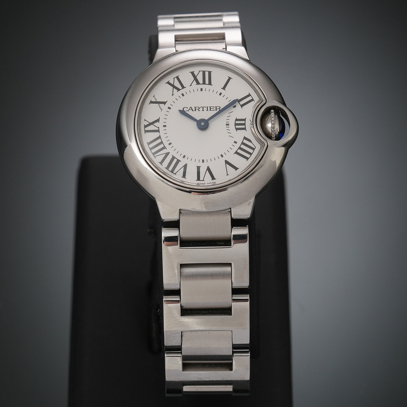 CARTIER(USED)까르띠에 발롱블루 28 쿼츠 W69010Z4