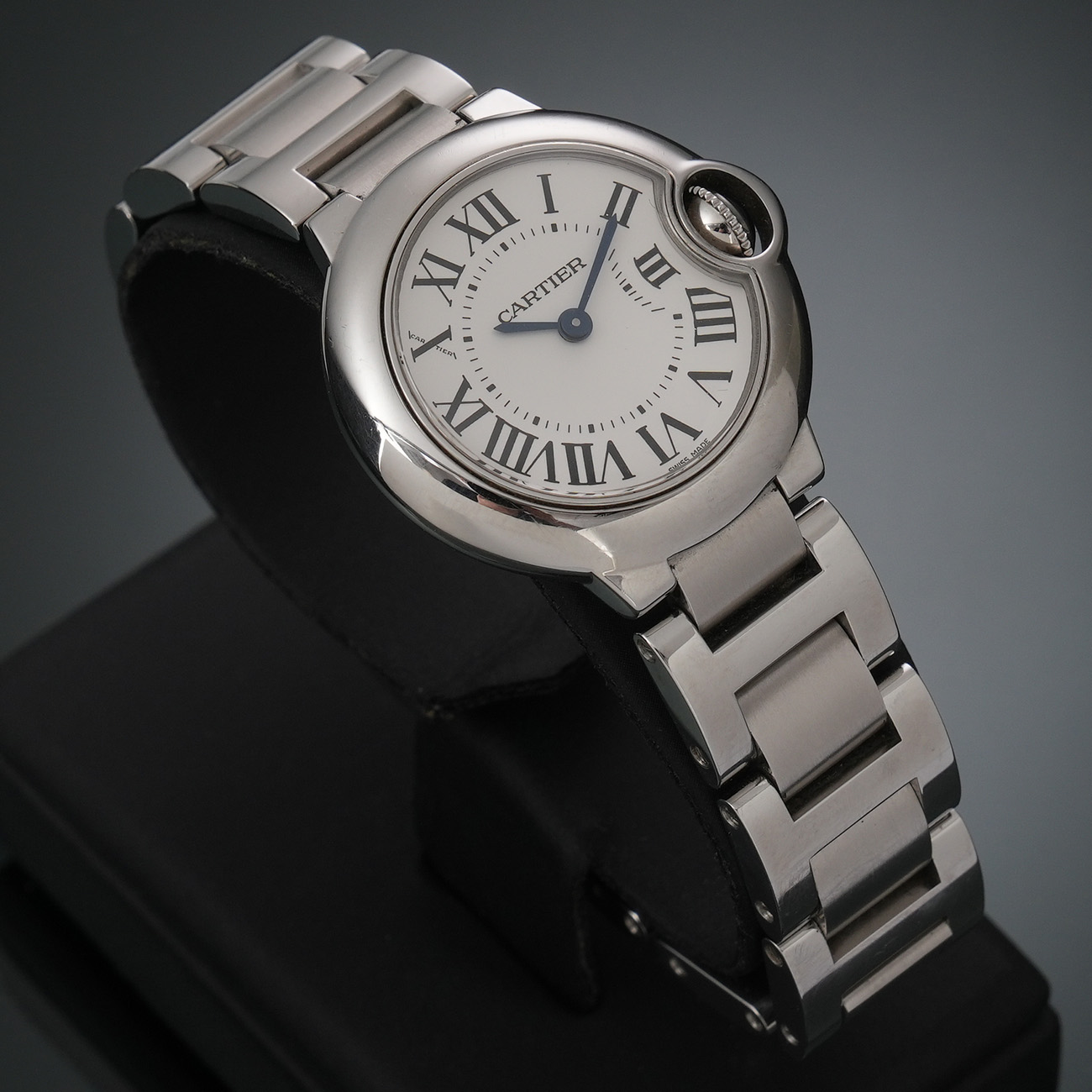 CARTIER(USED)까르띠에 발롱블루 28 쿼츠 W69010Z4