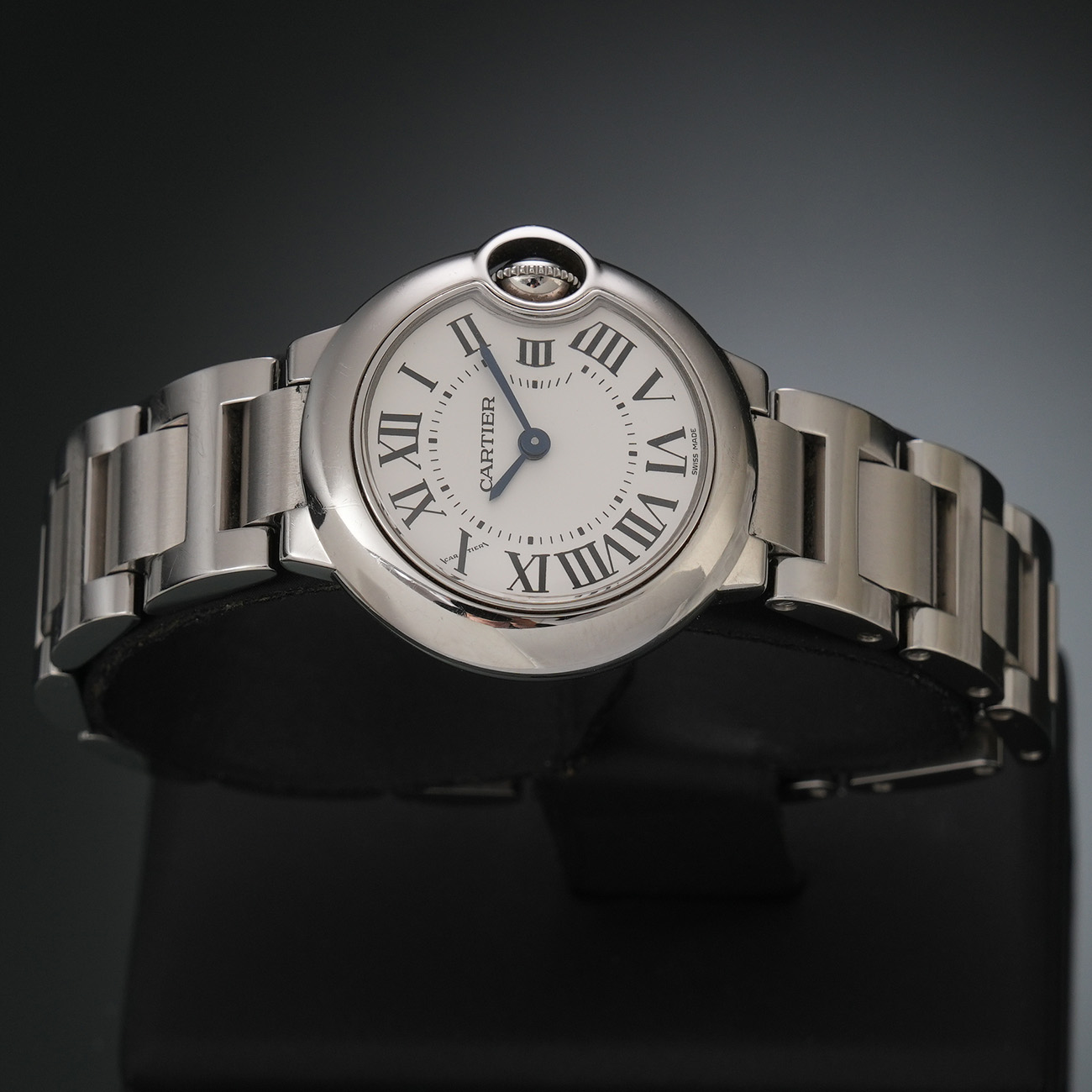 CARTIER(USED)까르띠에 발롱블루 28 쿼츠 W69010Z4