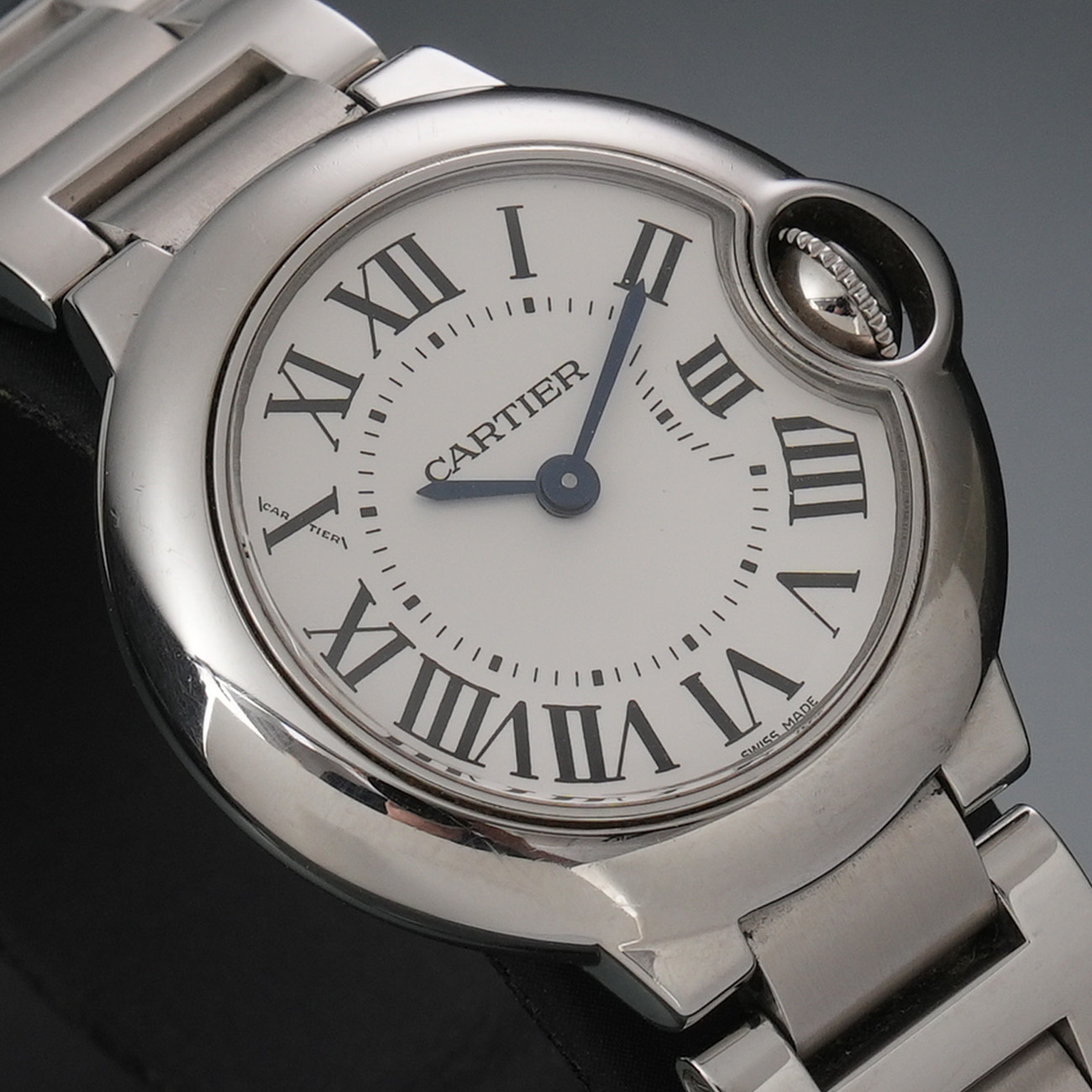 CARTIER(USED)까르띠에 발롱블루 28 쿼츠 W69010Z4