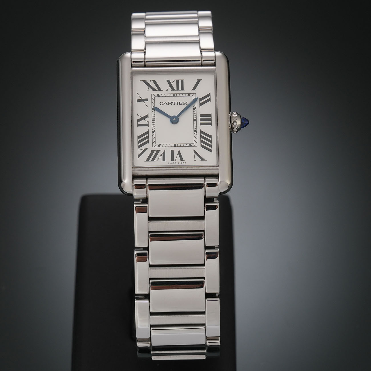 CARTIER(USED)까르띠에 탱크 머스트 라지 스틸 WSTA0052