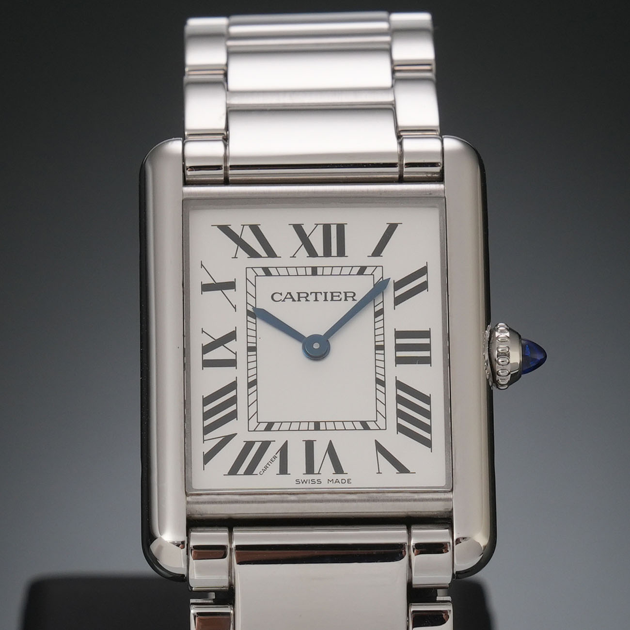 CARTIER(USED)까르띠에 탱크 머스트 라지 스틸 WSTA0052