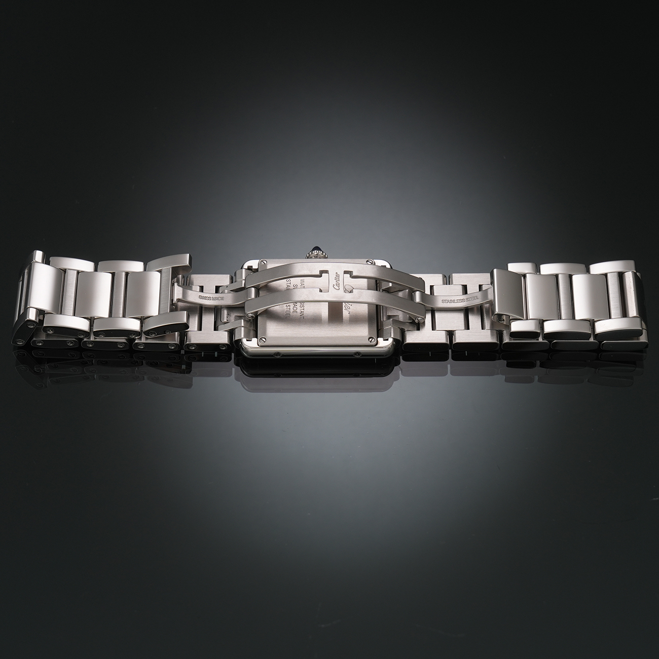 CARTIER(USED)까르띠에 탱크 머스트 라지 스틸 WSTA0052