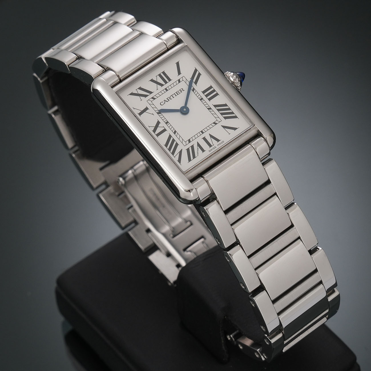 CARTIER(USED)까르띠에 탱크 머스트 라지 스틸 WSTA0052