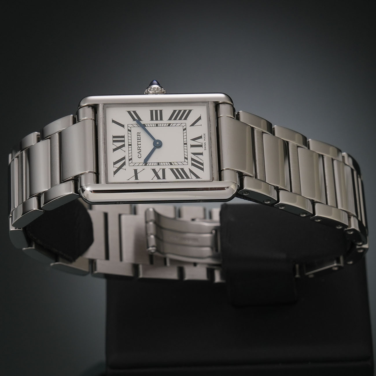 CARTIER(USED)까르띠에 탱크 머스트 라지 스틸 WSTA0052