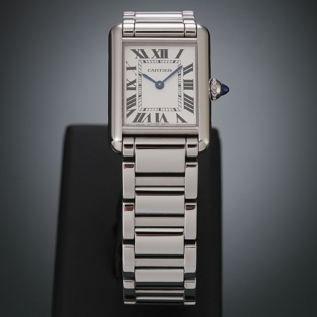 CARTIER(USED)까르띠에 탱크 머스트 스몰 스틸 WSTA0051