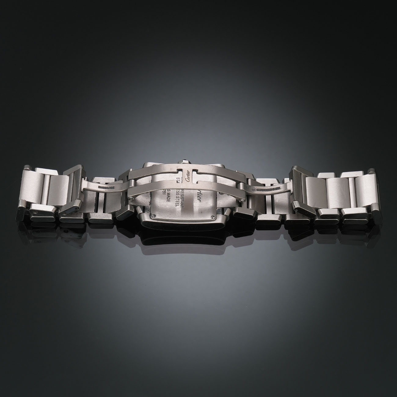 CARTIER(USED)까르띠에 탱크 프랑세즈 미듐 WSTA0005