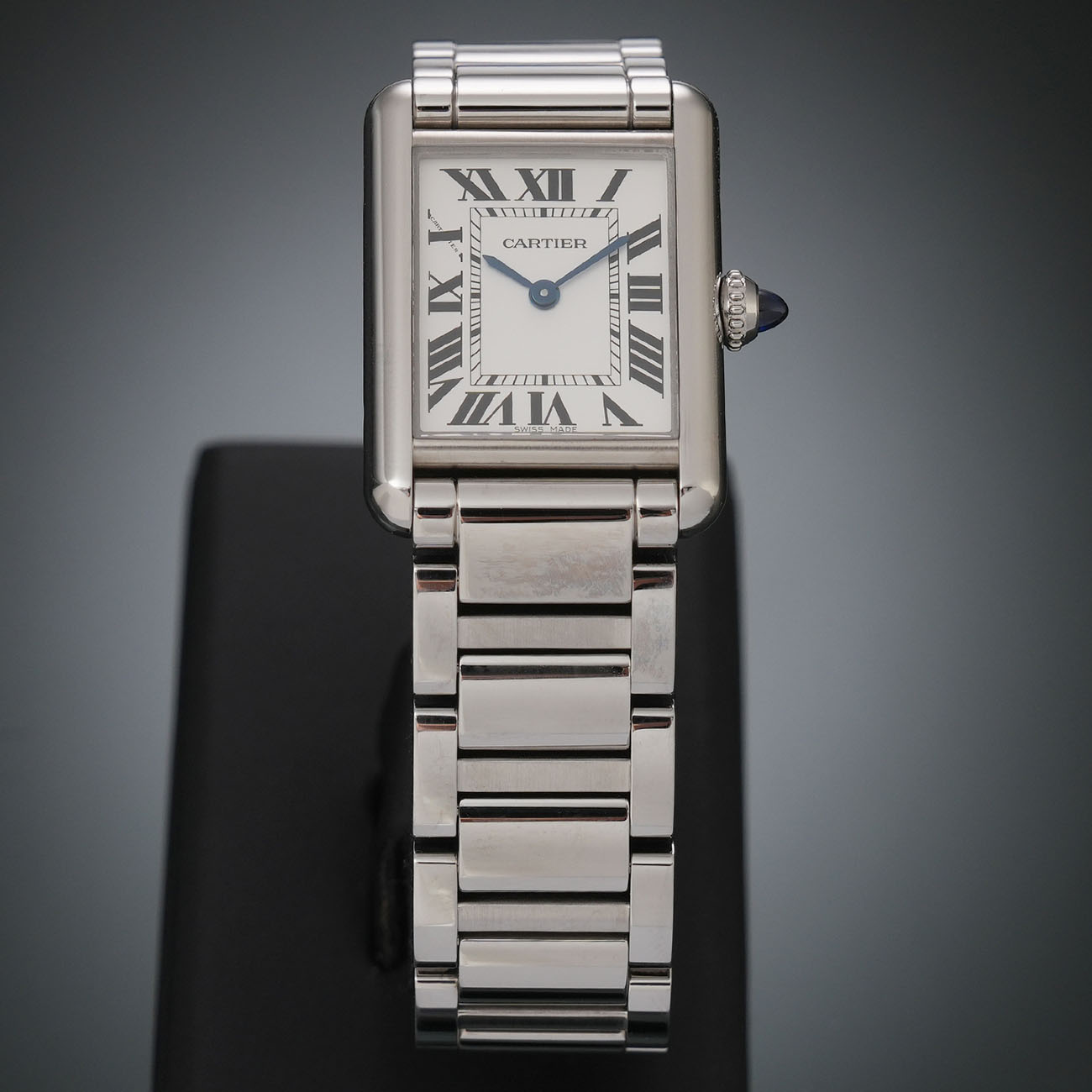 CARTIER(USED)까르띠에 탱크 머스트 스몰 스틸 WSTA0051