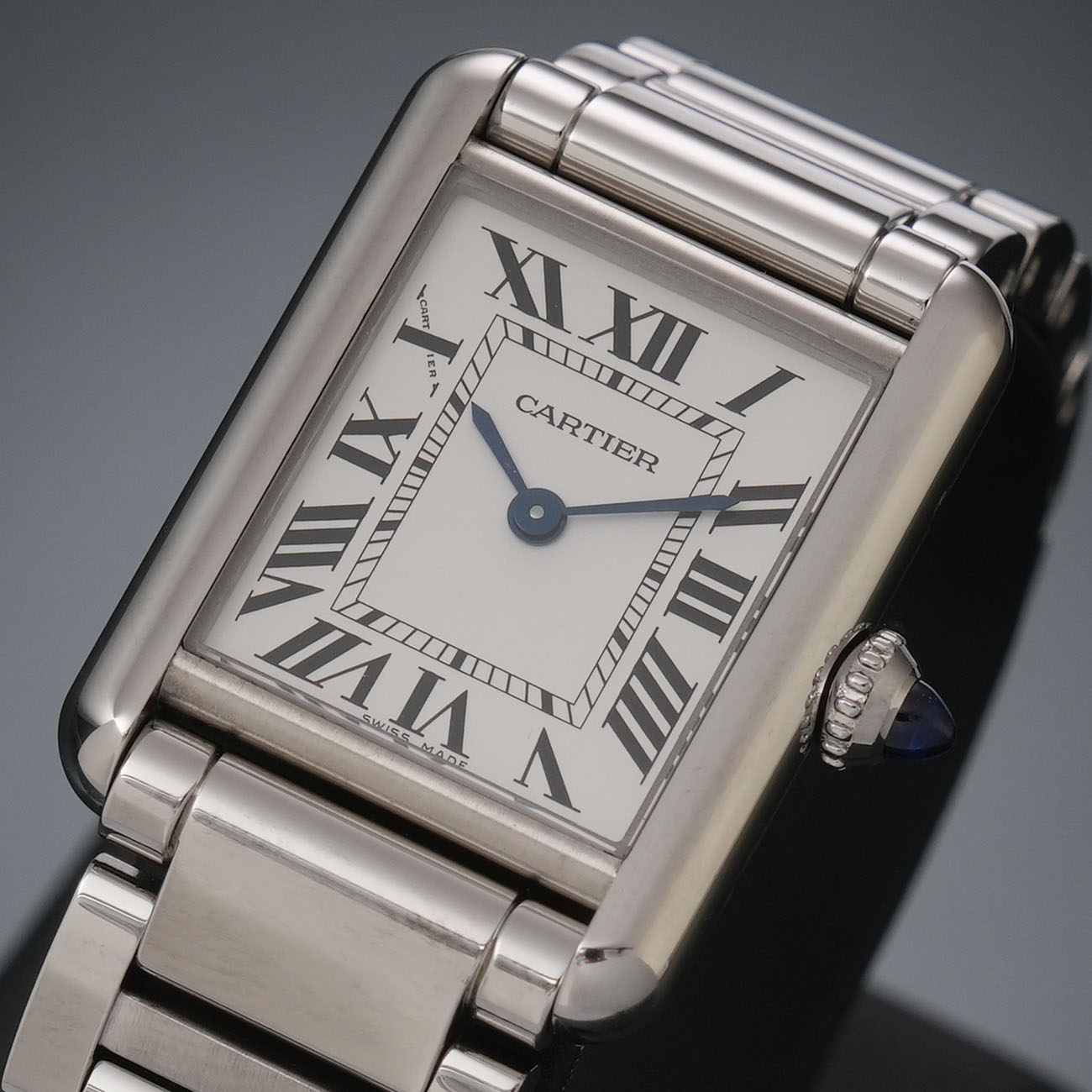 CARTIER(USED)까르띠에 탱크 머스트 스몰 스틸 WSTA0051