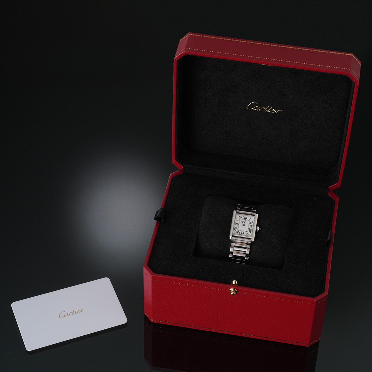CARTIER(USED)까르띠에 탱크 머스트 스몰 스틸 WSTA0051