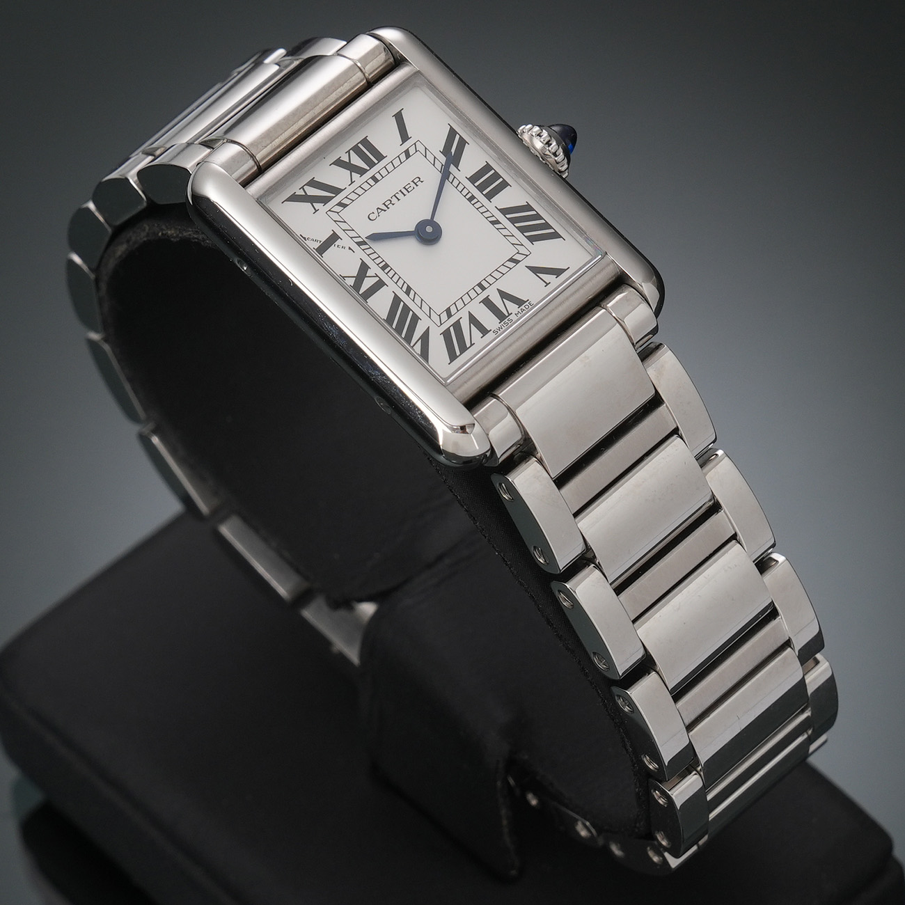 CARTIER(USED)까르띠에 탱크 머스트 스몰 스틸 WSTA0051