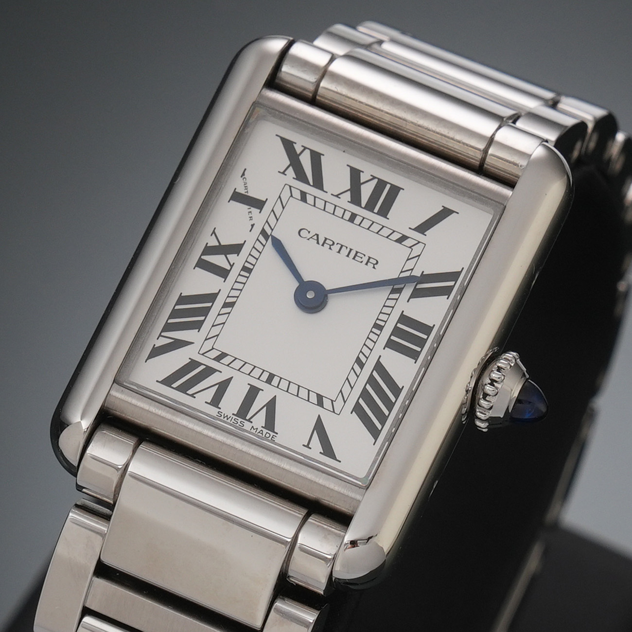 CARTIER(USED)까르띠에 탱크 머스트 스몰 스틸 WSTA0051