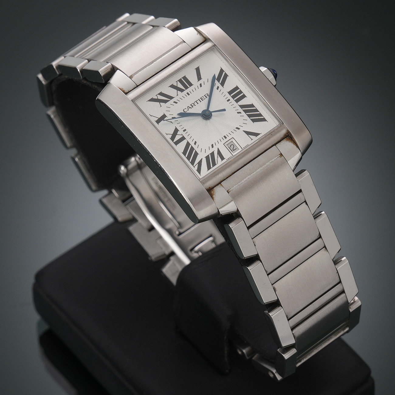 CARTIER(USED)까르띠에 W51002Q3 탱크 프랑세즈 라지