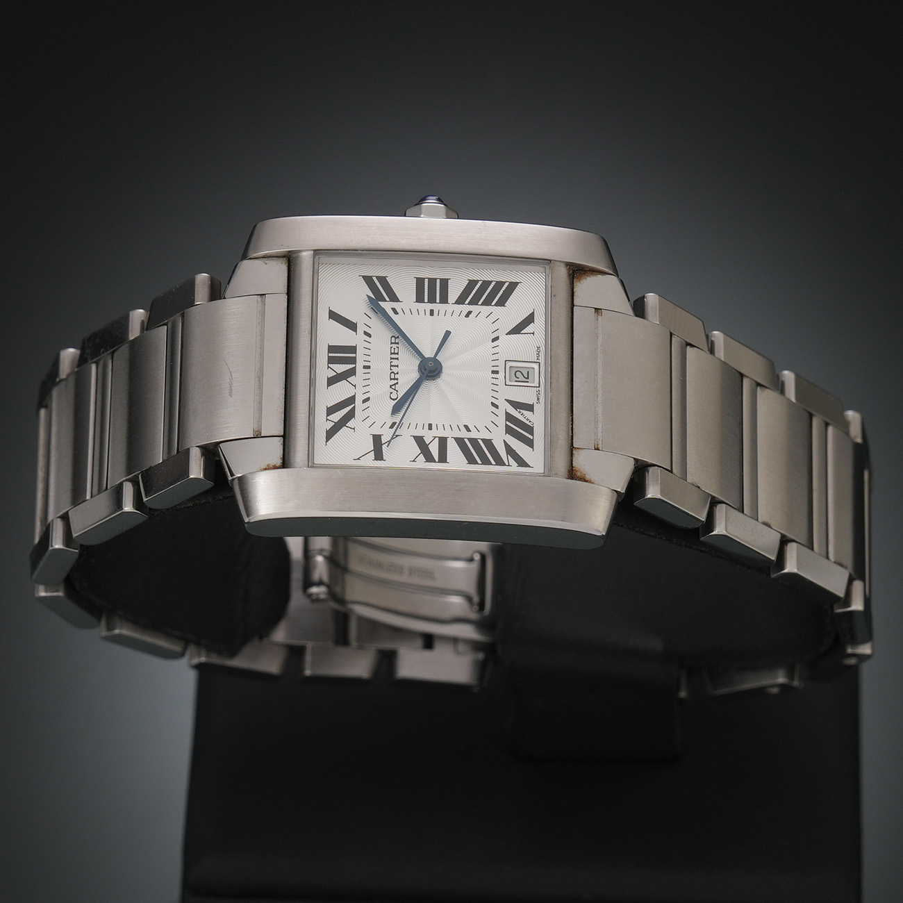 CARTIER(USED)까르띠에 W51002Q3 탱크 프랑세즈 라지