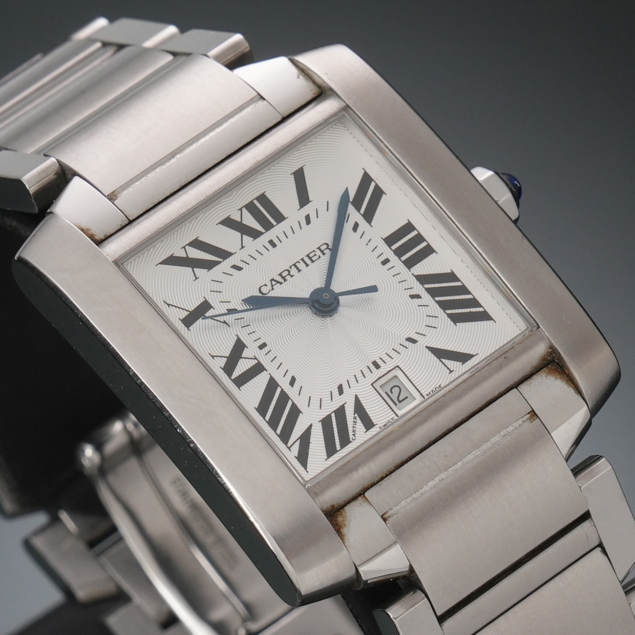 CARTIER(USED)까르띠에 W51002Q3 탱크 프랑세즈 라지