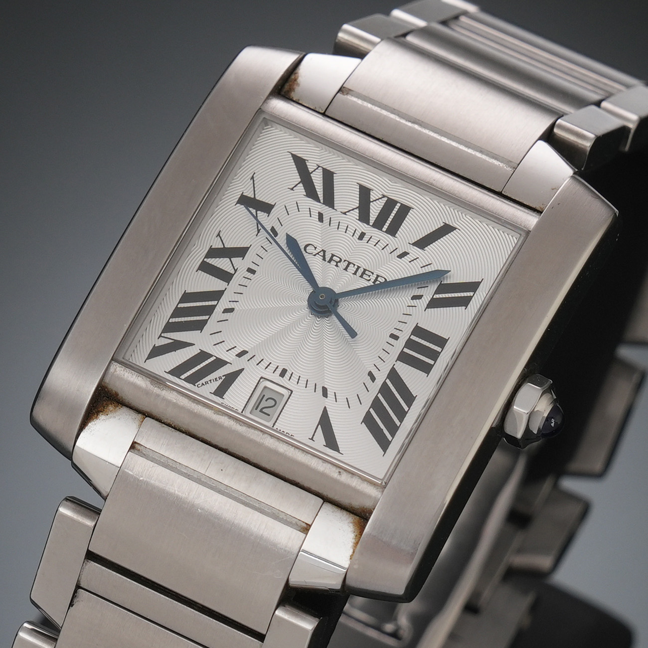 CARTIER(USED)까르띠에 W51002Q3 탱크 프랑세즈 라지