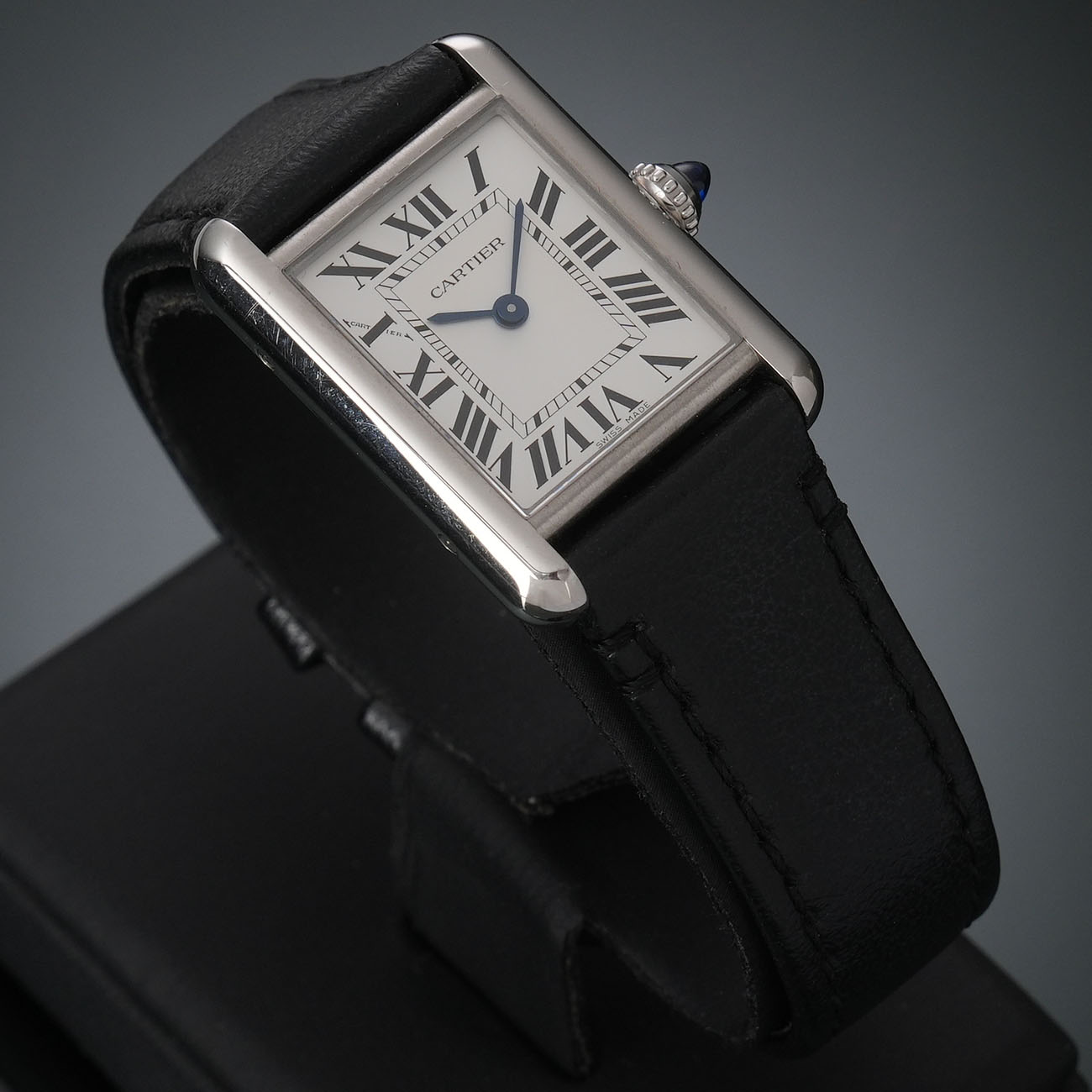 CARTIER(USED)까르띠에 WSTA0060 탱크 머스트 스몰 솔라비트