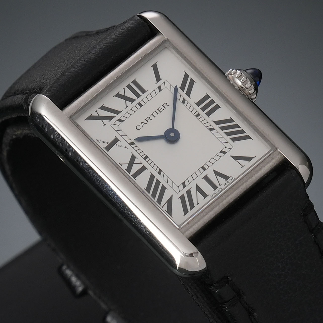 CARTIER(USED)까르띠에 WSTA0060 탱크 머스트 스몰 솔라비트