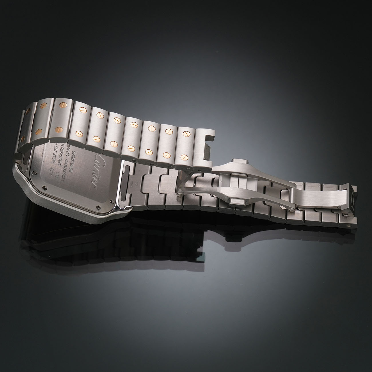 CARTIER(USED)까르띠에 산토스 미듐 콤비 W2SA0016