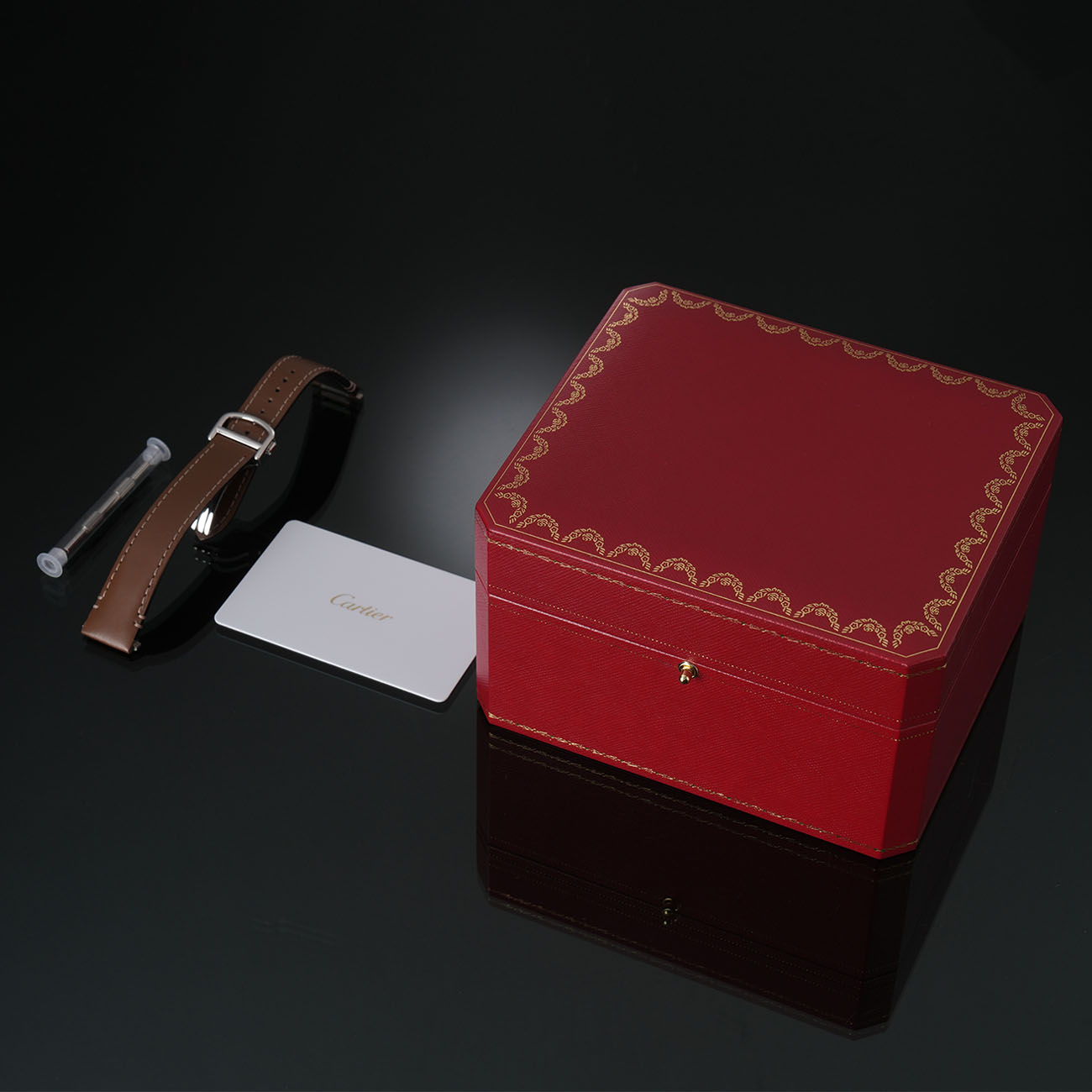 CARTIER(USED)까르띠에 산토스 미듐 콤비 W2SA0016
