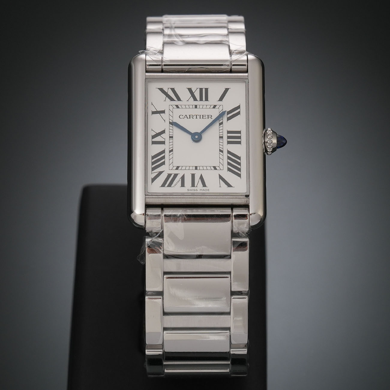 CARTIER(USED)까르띠에 탱크 머스트 라지 스틸 WSTA0052