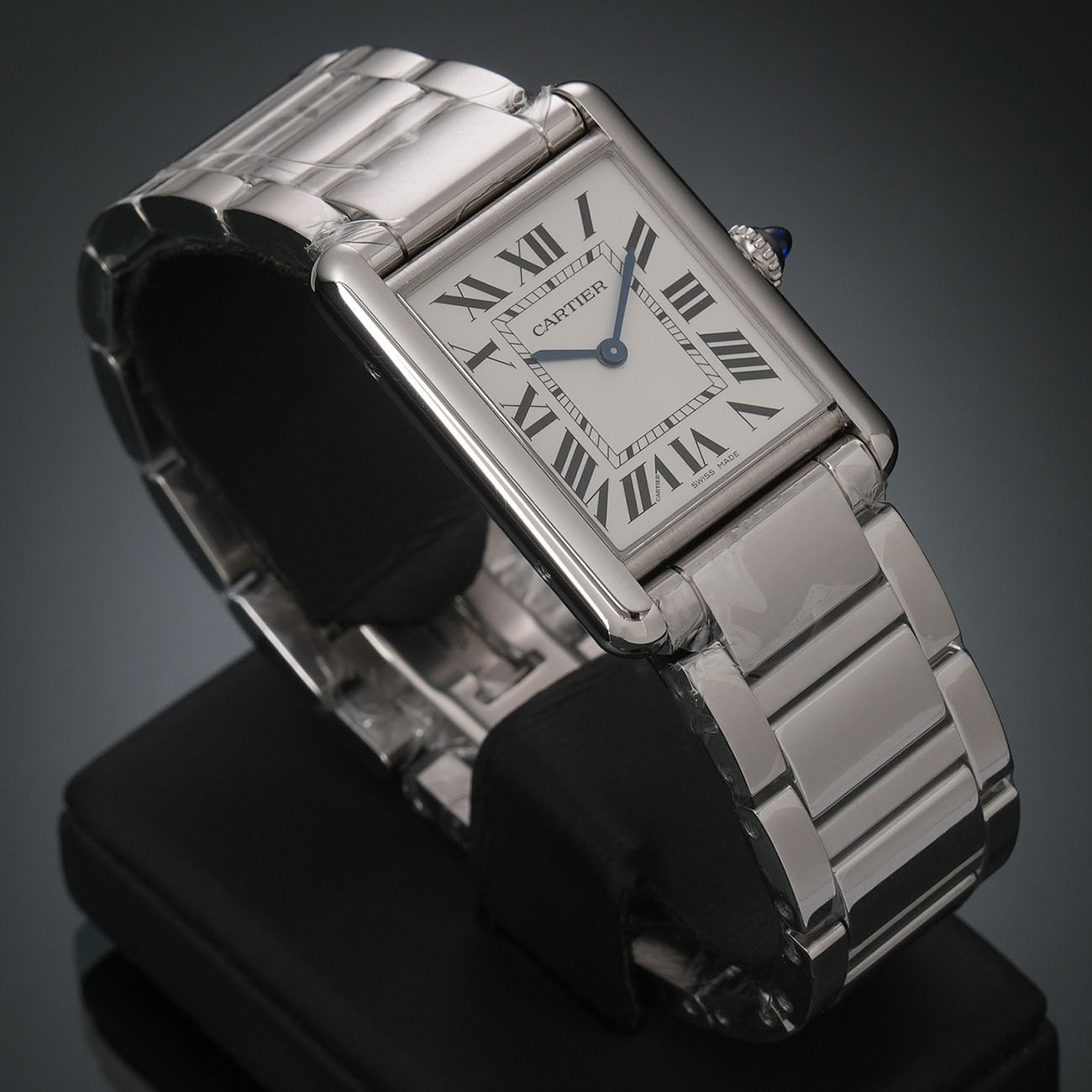CARTIER(USED)까르띠에 탱크 머스트 라지 스틸 WSTA0052