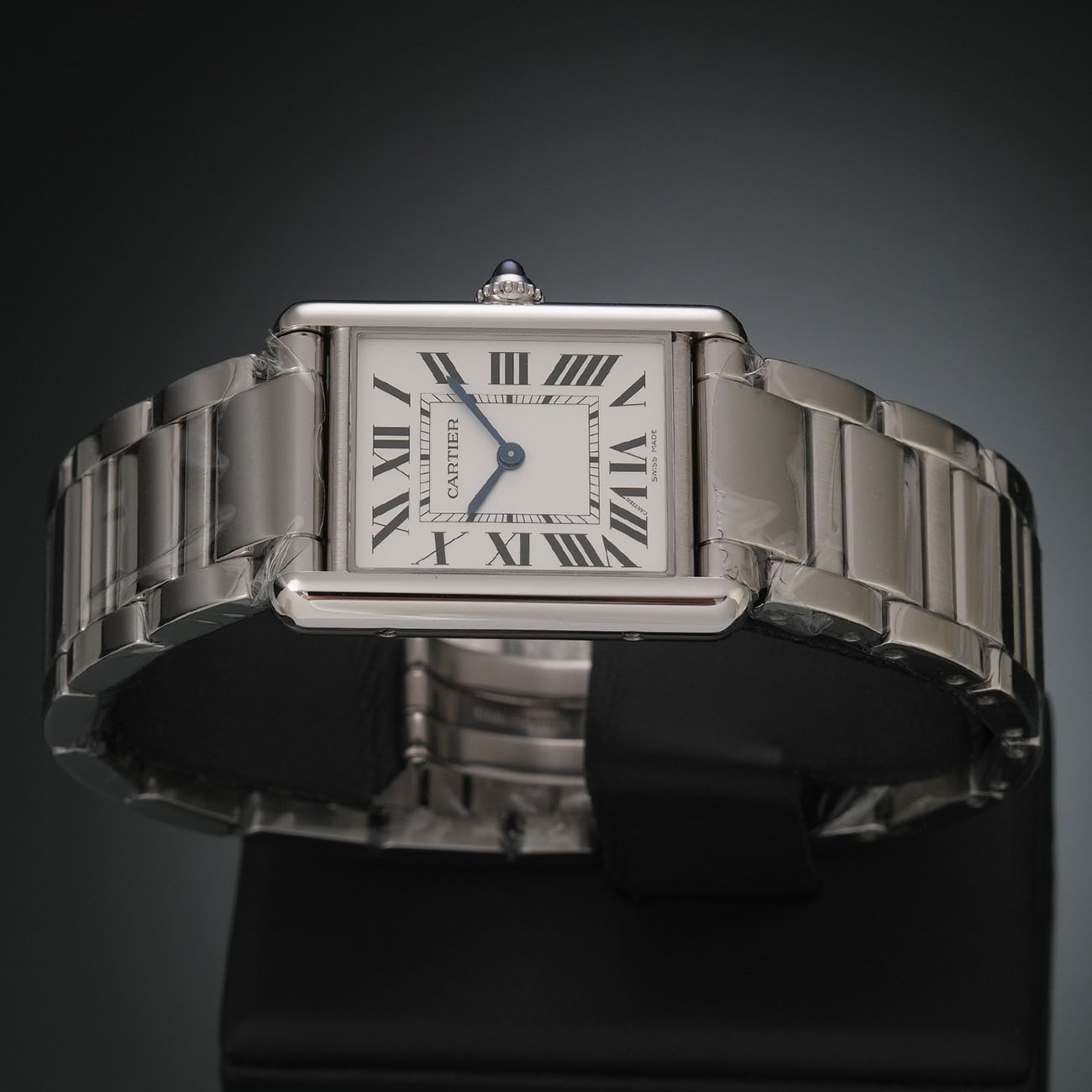 CARTIER(USED)까르띠에 탱크 머스트 라지 스틸 WSTA0052