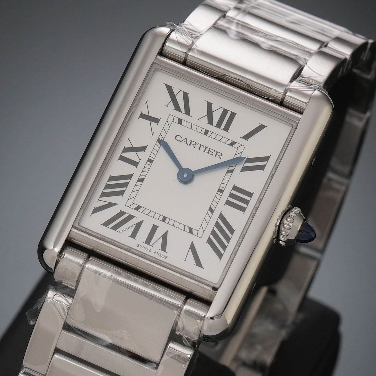 CARTIER(USED)까르띠에 탱크 머스트 라지 스틸 WSTA0052