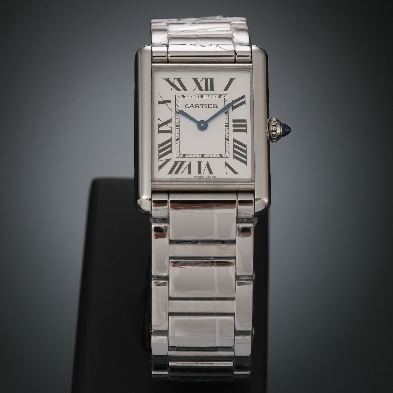 CARTIER(USED)까르띠에 탱크 머스트 라지 스틸 WSTA0106