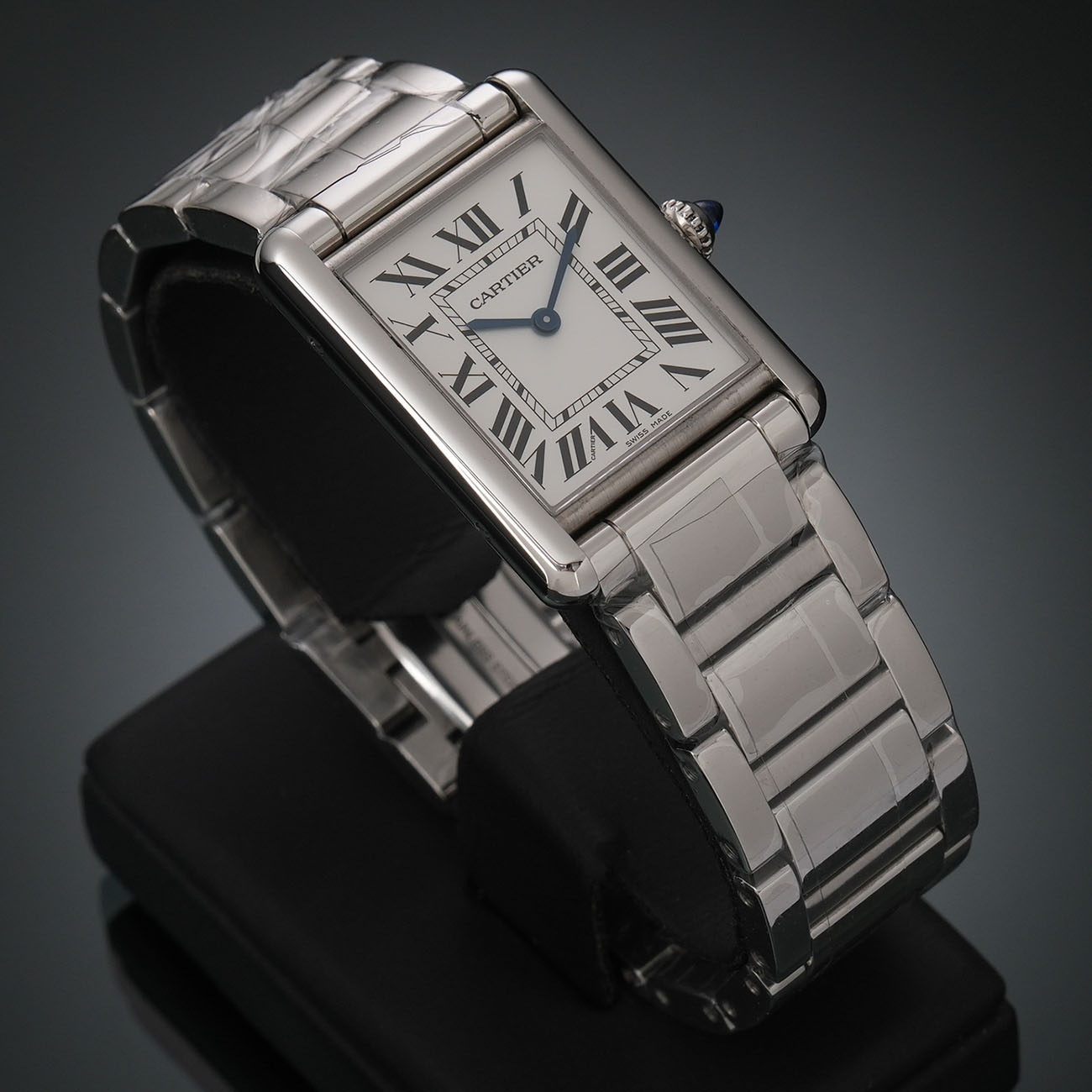 CARTIER(USED)까르띠에 탱크 머스트 라지 스틸 WSTA0106