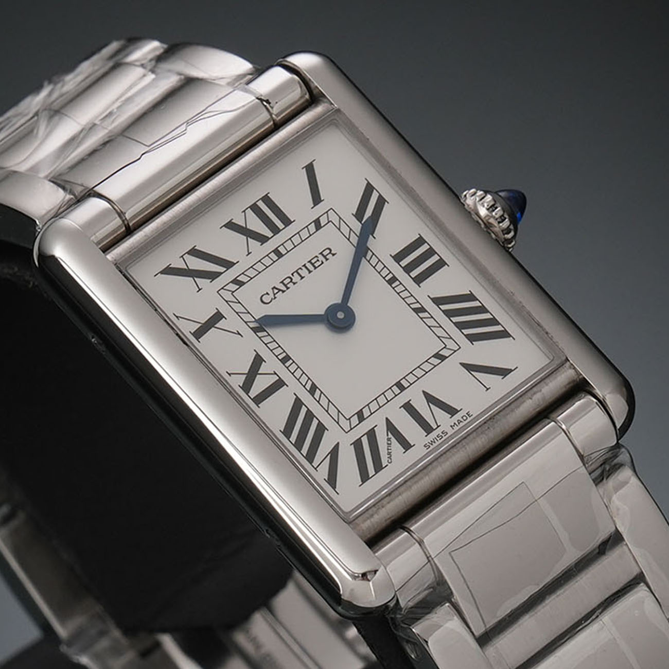CARTIER(USED)까르띠에 탱크 머스트 라지 스틸 WSTA0106