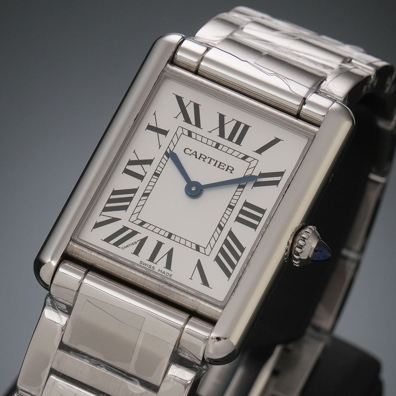 CARTIER(USED)까르띠에 탱크 머스트 라지 스틸 WSTA0106