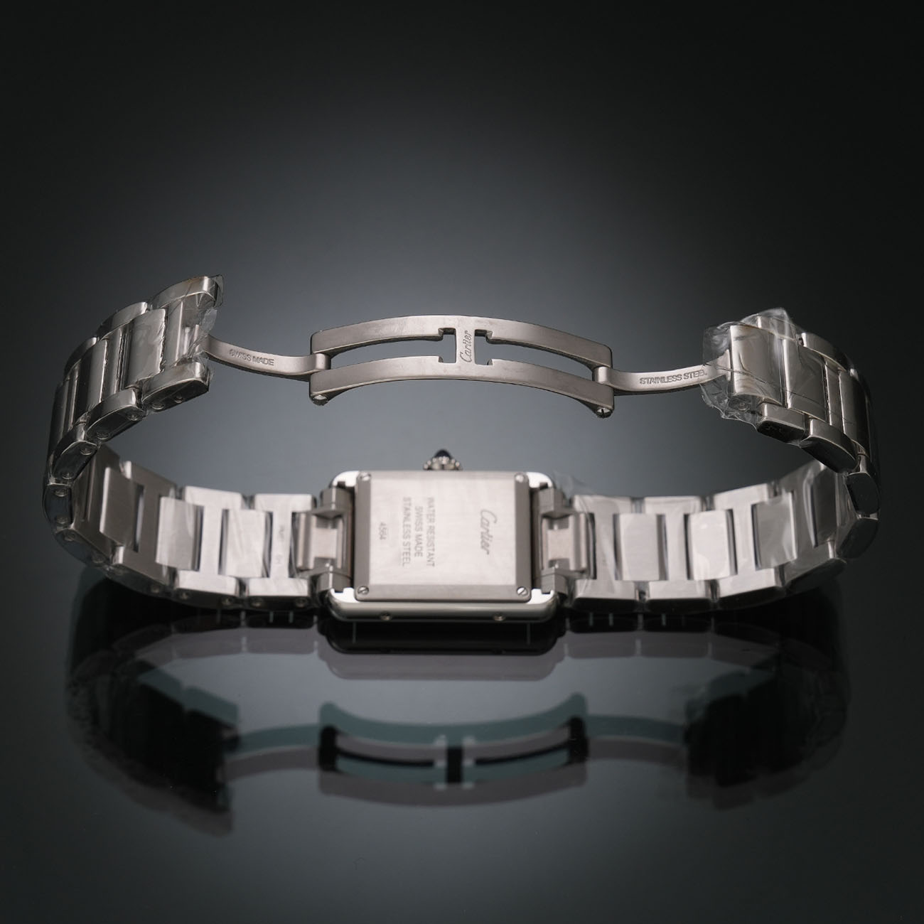 CARTIER(USED)까르띠에 탱크 머스트 스몰 스틸 솔라비트 WSTA0091