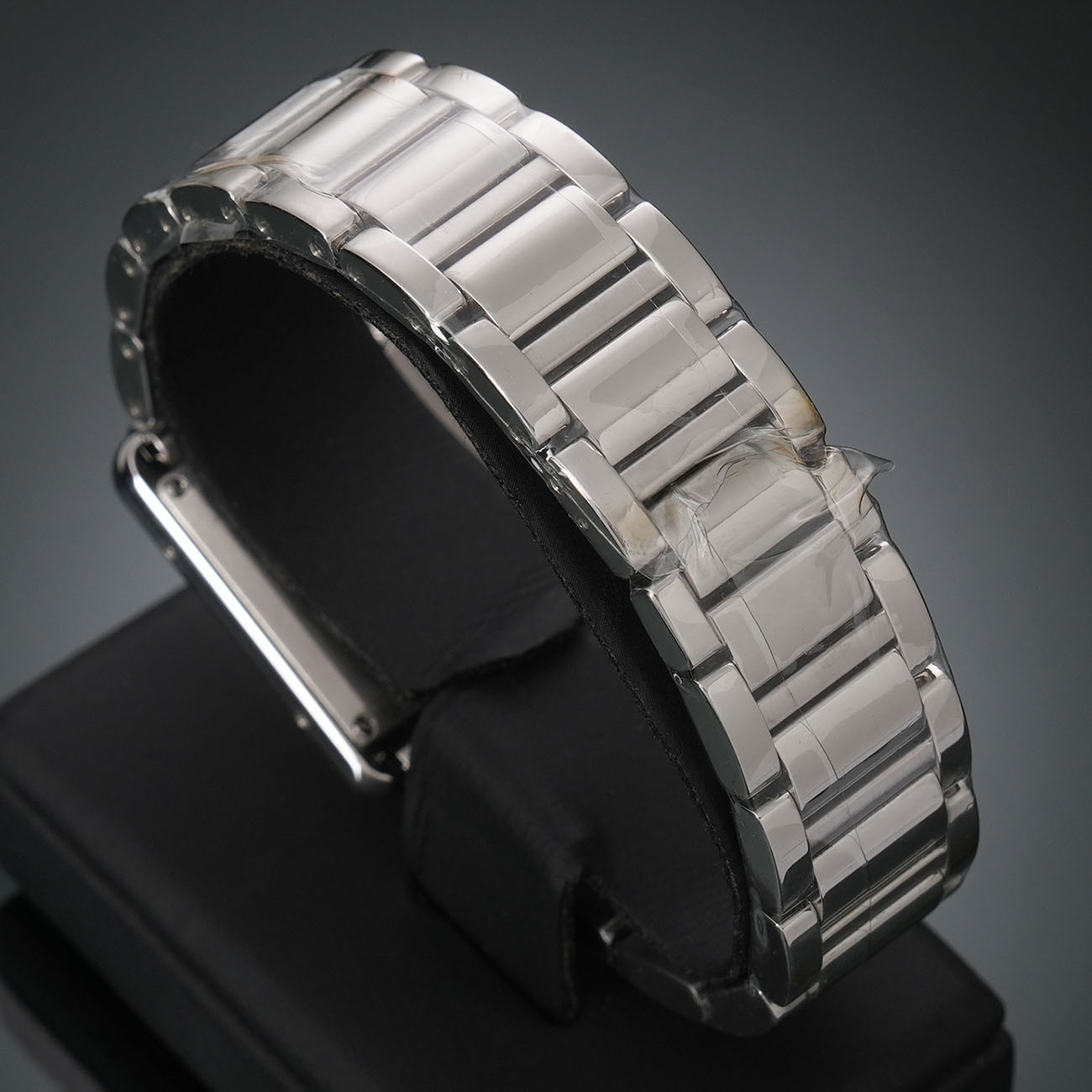 CARTIER(USED)까르띠에 탱크 머스트 스몰 스틸 솔라비트 WSTA0091