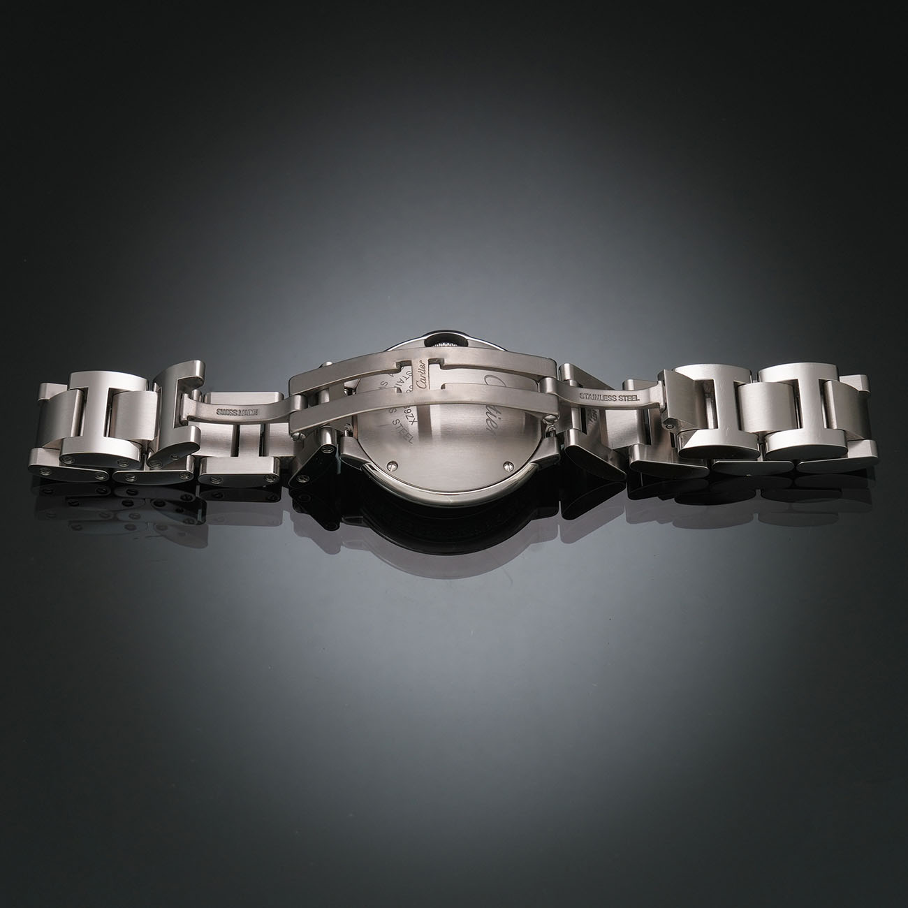 CARTIER(USED)까르띠에 W4BB0015 다이아베젤 발롱블루 28mm