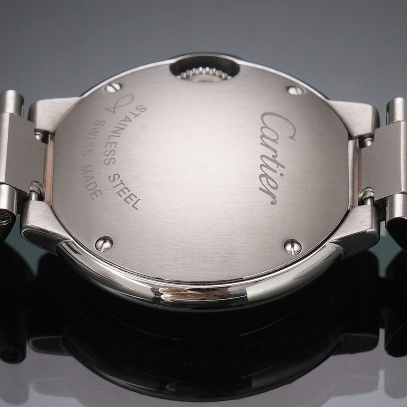 CARTIER(USED)까르띠에 W4BB0015 다이아베젤 발롱블루 28mm